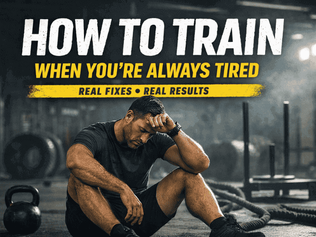 athlete resting in gym after intense workout showing fatigue and exhaustion during hyrox style training