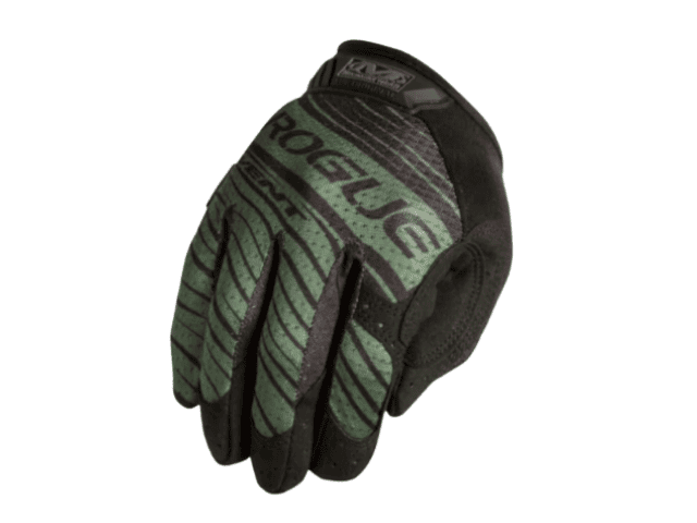 Rogue Mechanix Gloves V2 showing lightweight low-bulk grip gloves for HYROX sled pull and farmer carry